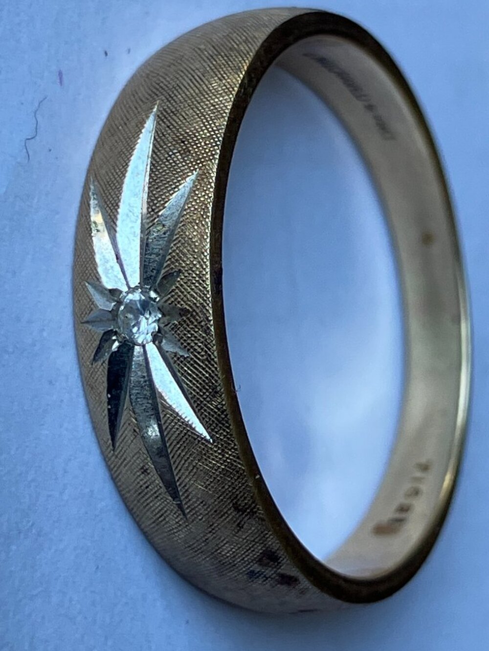 ArtCarved 14K Gold Vtg Starburst Ring Unisex Sz 11 Free Poshmark Authentication